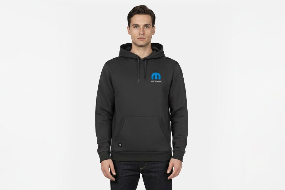 Marwin Sports Mopar Pullover Men's Hoodie - Black - Marwin Sports