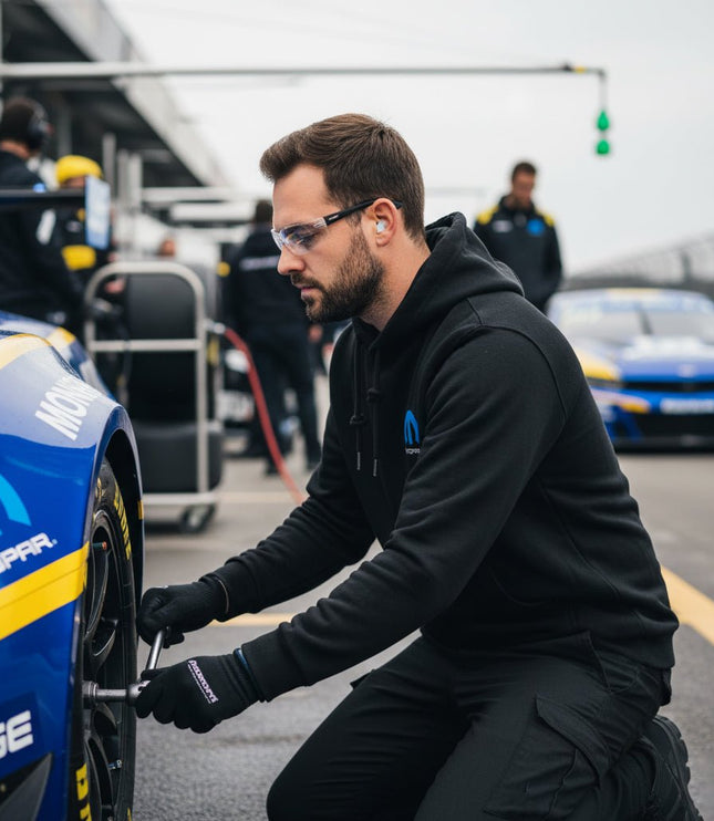 Marwin Sports Mopar Pullover Men's Hoodie - Black - Marwin Sports