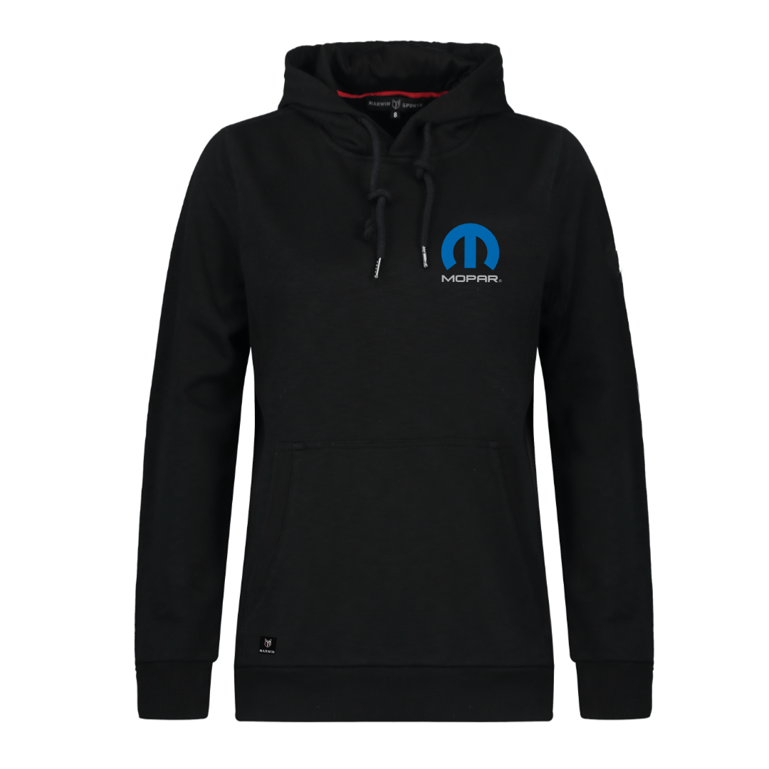 Marwin Sports Mopar Pullover Women's Hoodie - Black - Marwin Sports