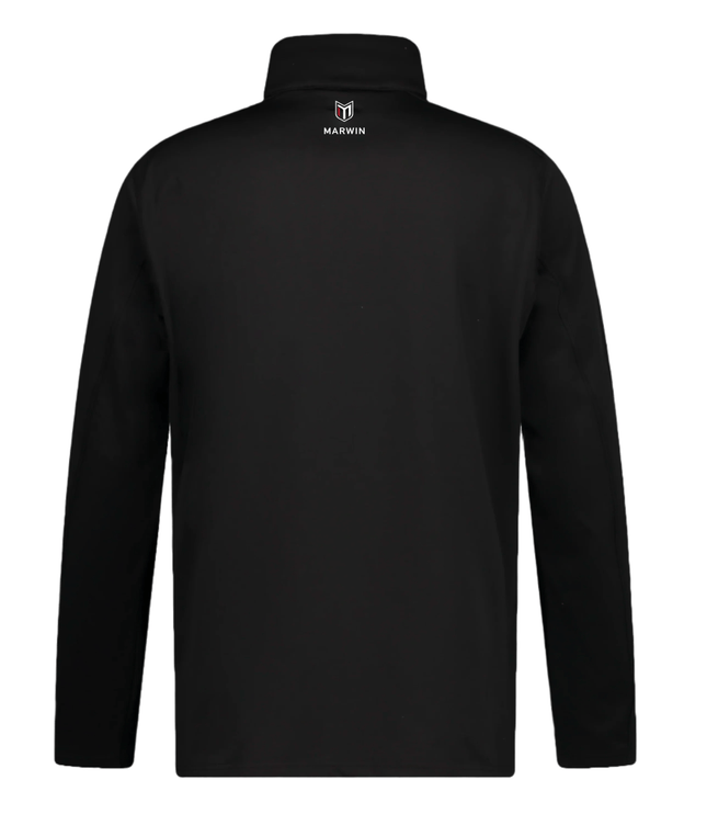 Marwin Sports Mopar Quarter Zip Men's Pullover - Black - Marwin Sports