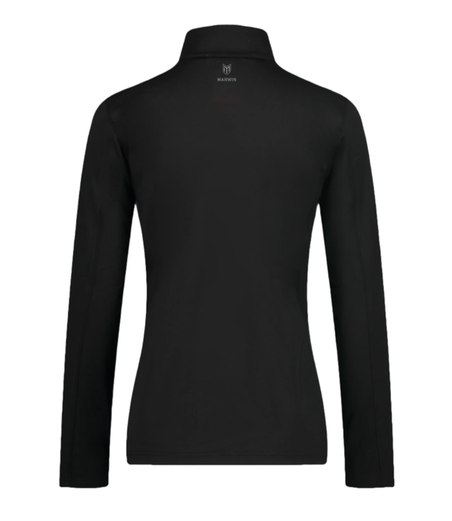 Marwin Sports Mopar Quarter Zip Women's Pullover - Black - Marwin Sports