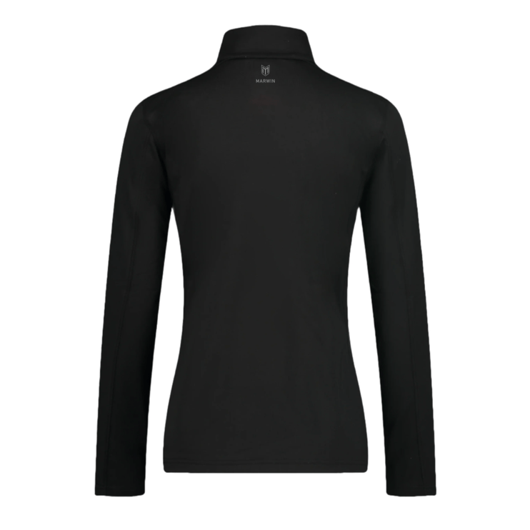 Marwin Sports Mopar Quarter Zip Women's Pullover - Black - Marwin Sports