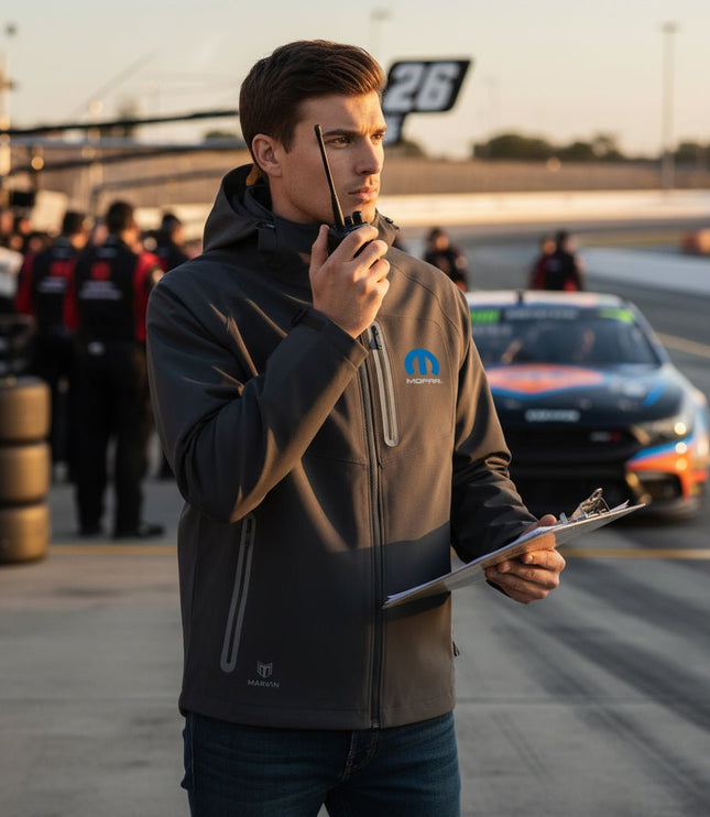 Marwin Sports Mopar Seamless Enzo Men's Hooded Jacket - Marwin Sports