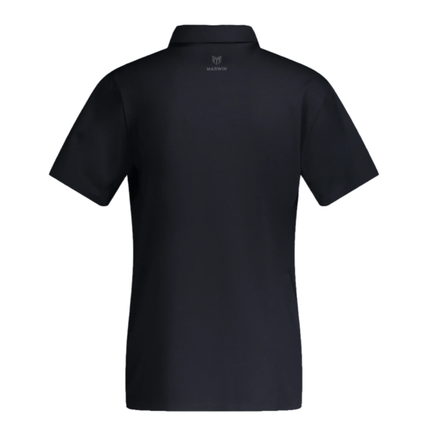 Marwin Sports Mopar Seamless Zipper Men's Polo - Black - Marwin Sports