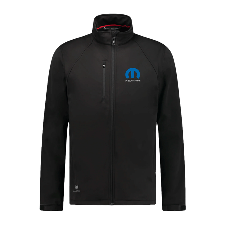 Marwin Sports Mopar Softshell Men's Jacket - Black - Marwin Sports