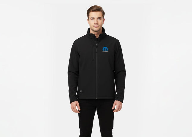 Marwin Sports Mopar Softshell Men's Jacket - Black - Marwin Sports
