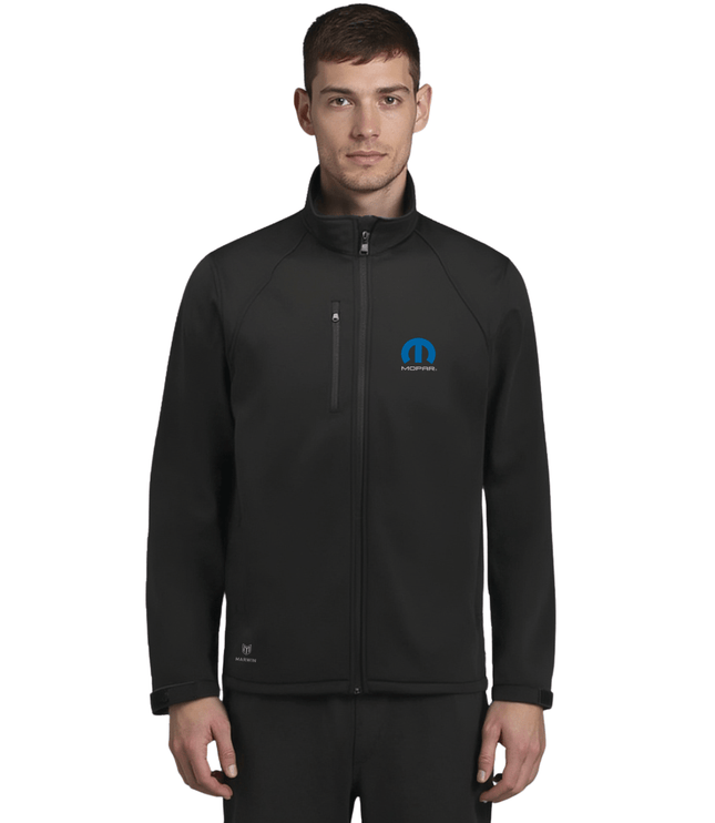 Marwin Sports Mopar Softshell Men's Jacket - Black - Marwin Sports