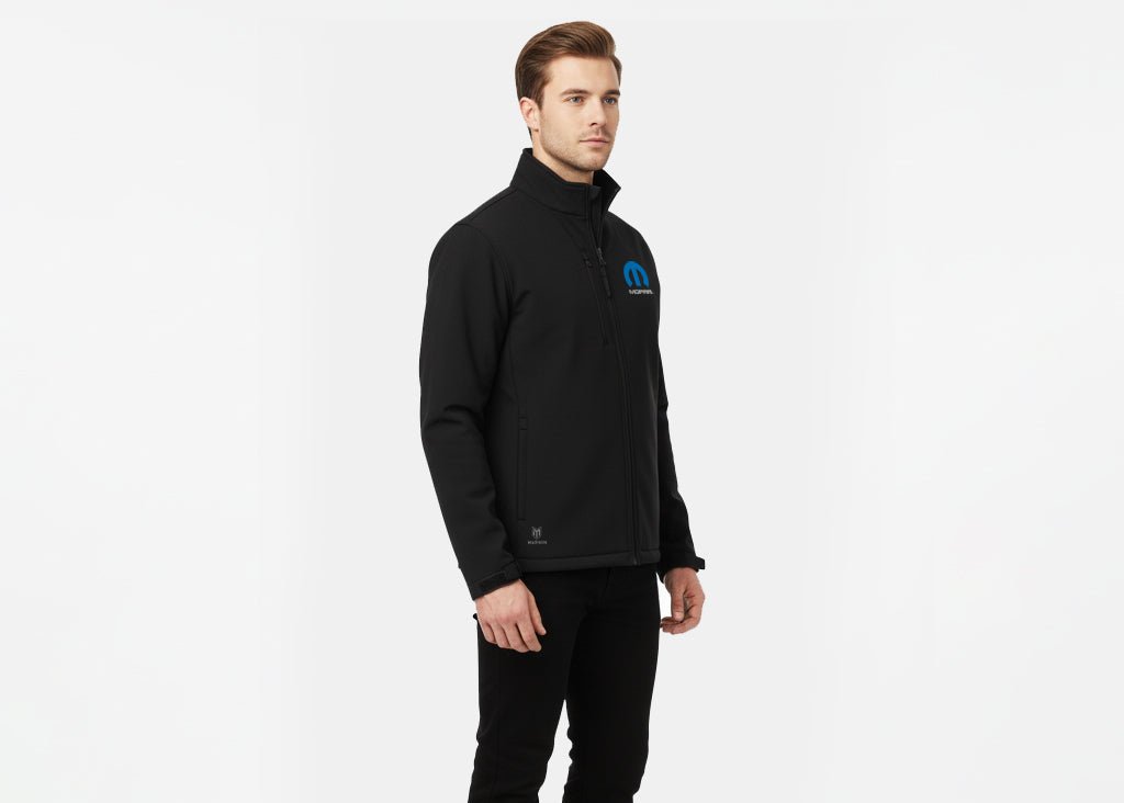 Marwin Sports Mopar Softshell Men's Jacket - Black - Marwin Sports
