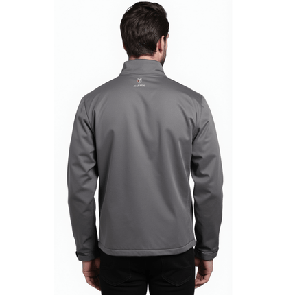 Marwin Sports Mopar Softshell Men's Jacket - Grey/Black - Marwin Sports