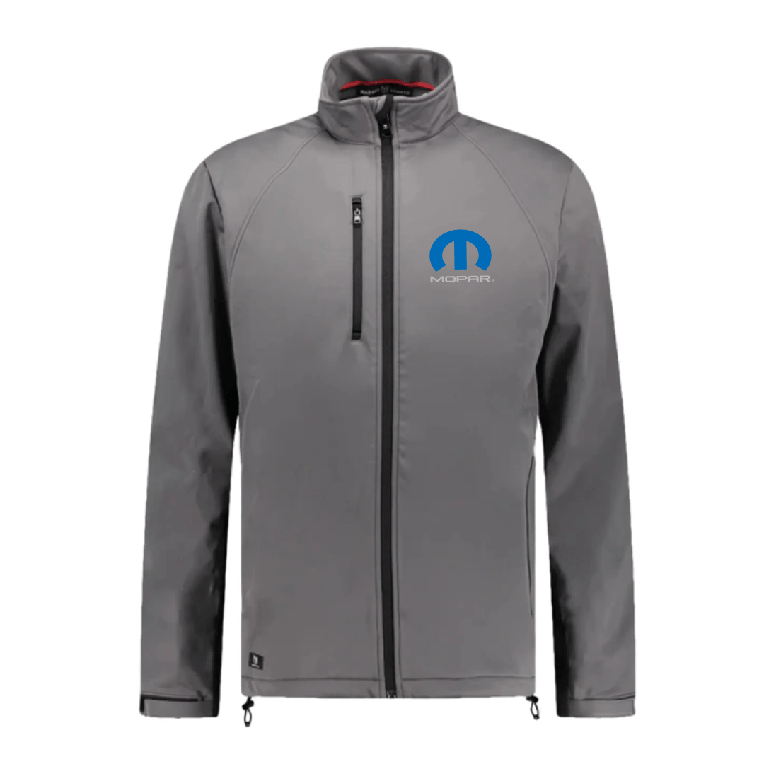 Marwin Sports Mopar Softshell Men's Jacket - Grey/Black - Marwin Sports