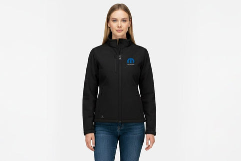 Marwin Sports Mopar Softshell Women's Jacket - Black - Marwin Sports