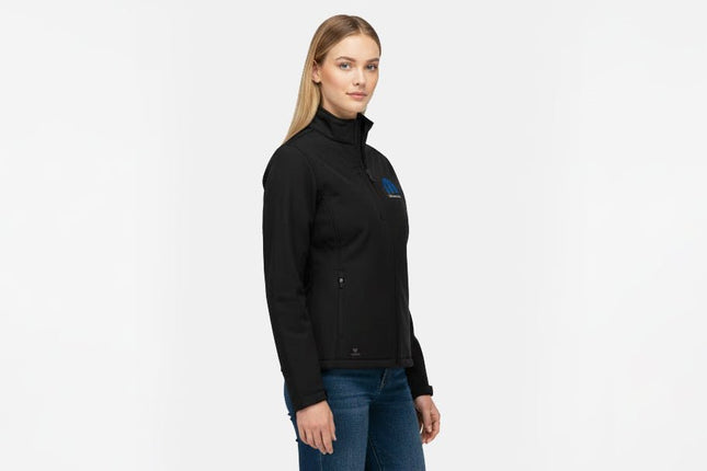 Marwin Sports Mopar Softshell Women's Jacket - Black - Marwin Sports