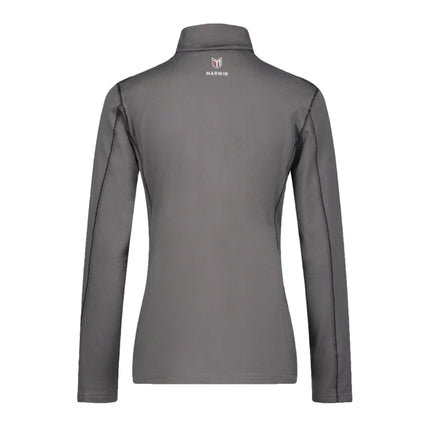Marwin Sports Mopar Women's Quarter Zip Pullover - Grey/Black - Marwin Sports