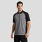 Marwin Sports Poly Zipper Men's Polo - Grey/Black/Red - Marwin Sports