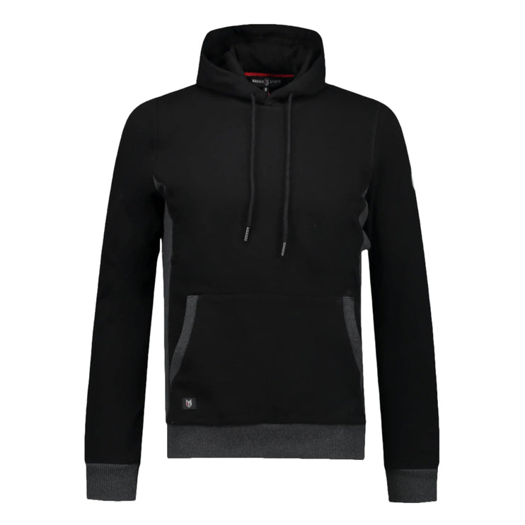 Marwin Sports Pullover Men's Hoodie - Grey/Black