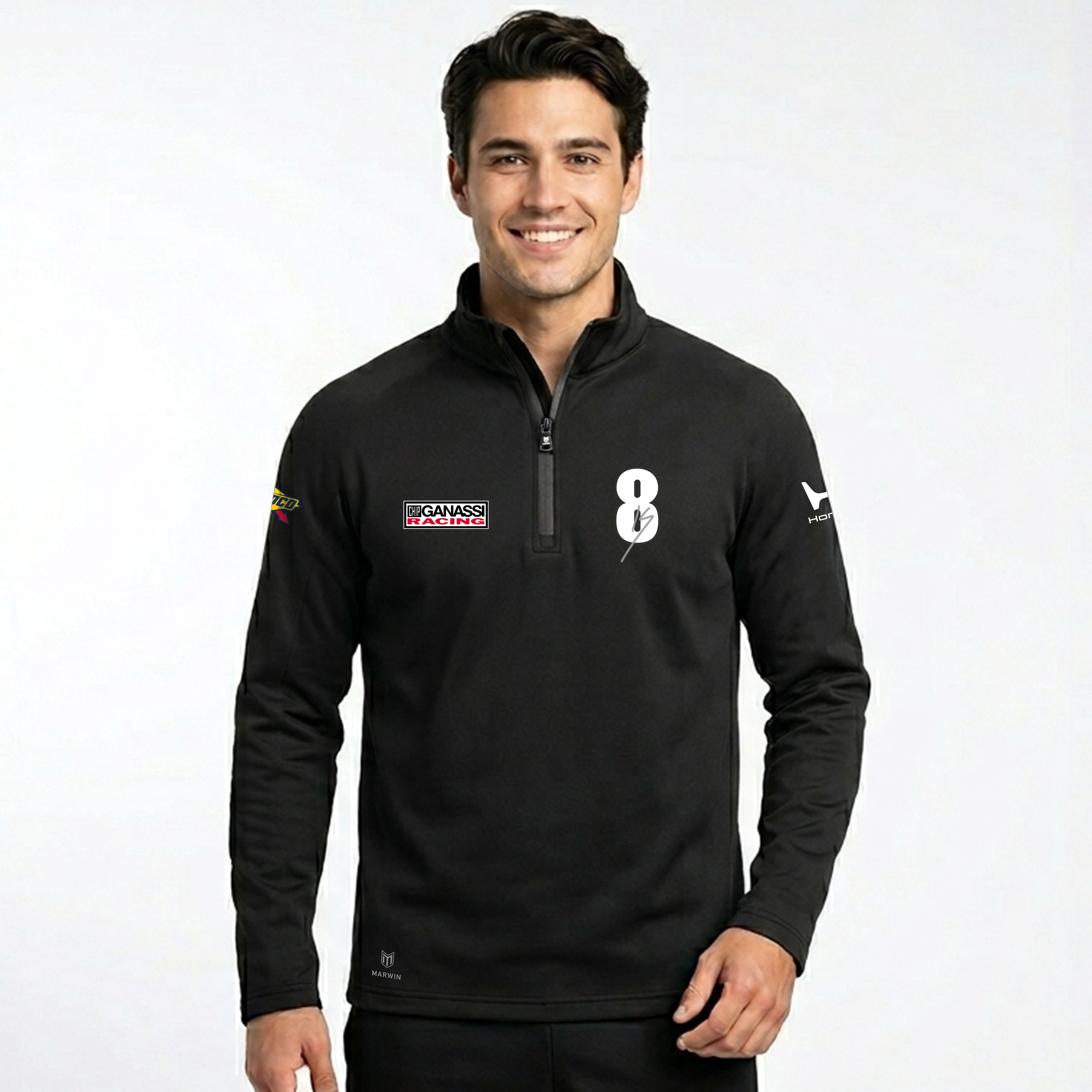 Men’s Hayes Quarter Zip – Official Kyffin Simpson CGR Fanwear - Marwin Sports