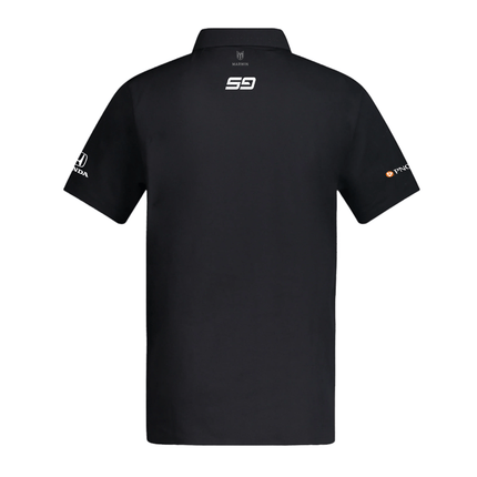 Men’s Timeless Button Polo – Official Scott Dixon CGR Fanwear - Marwin Sports