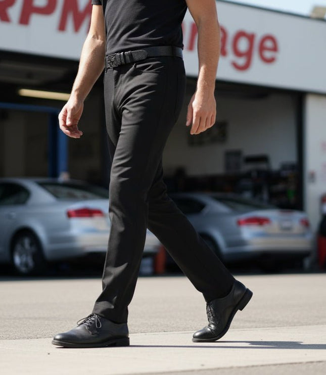 Proof Men's Performance Pants Slim Fit - Black - Marwin Sports