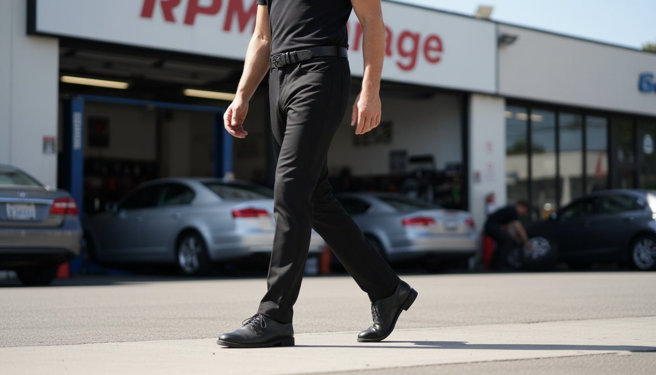 Proof Men's Performance Pants Slim Fit - Black - Marwin Sports