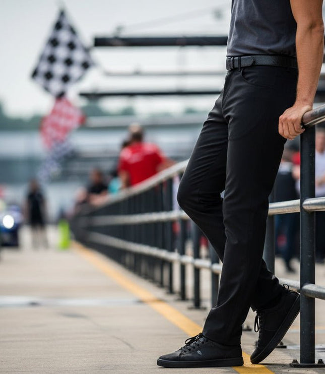 Proof Men's Performance Pants Slim Fit - Black - Marwin Sports