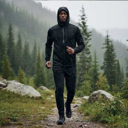 Regional Men's Full Zip Hoodie - Black - Marwin Sports