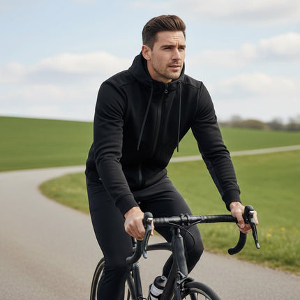 Regional Men's Full Zip Hoodie - Black/Grey - Marwin Sports