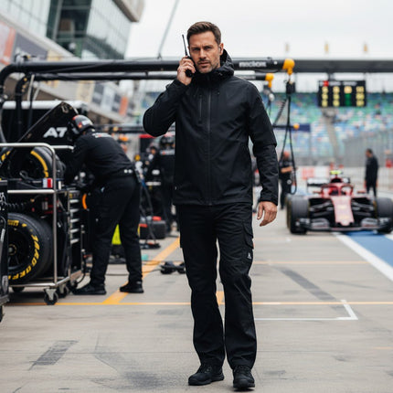 Revolver Men's Rain Jacket - Black - Marwin Sports