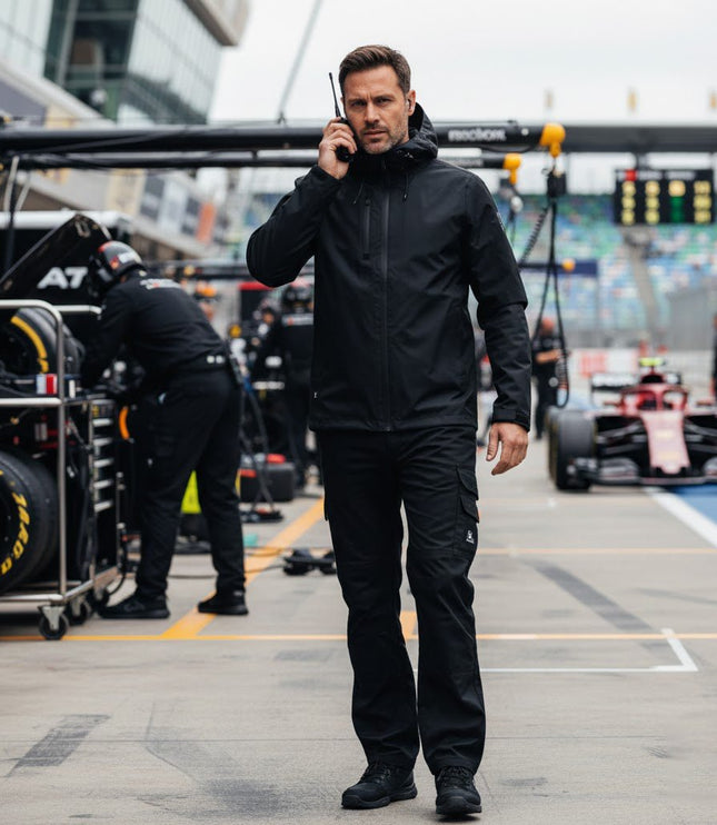 Revolver Men's Rain Jacket - Black - Marwin Sports