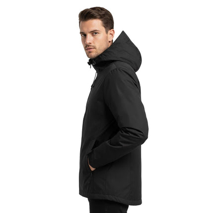 Revolver Men's Rain Jacket - Black - Marwin Sports