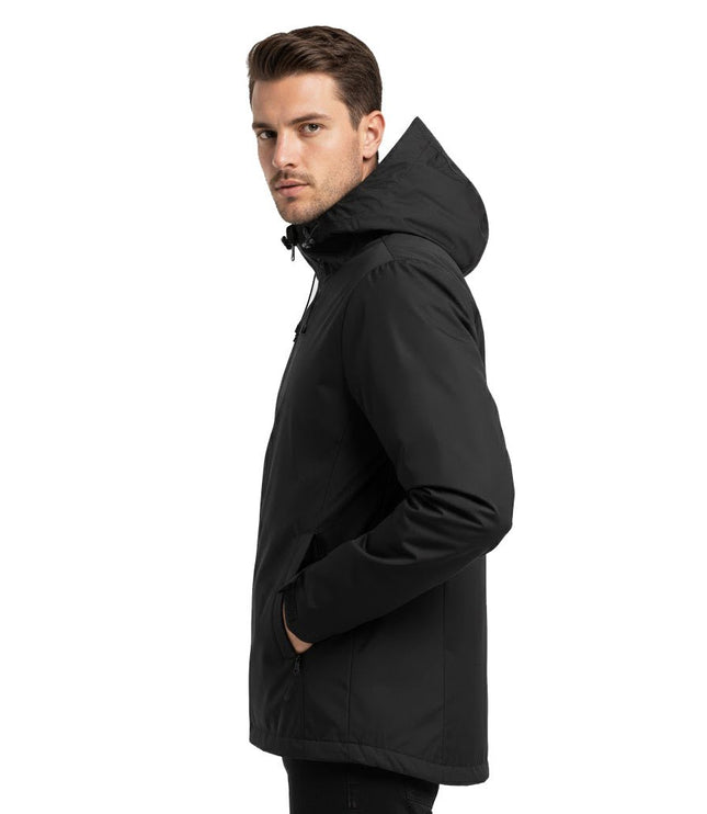Revolver Men's Rain Jacket - Black - Marwin Sports