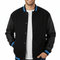 Teton Varsity Letterman Men's Jacket - Black/Blue - Marwin Sports