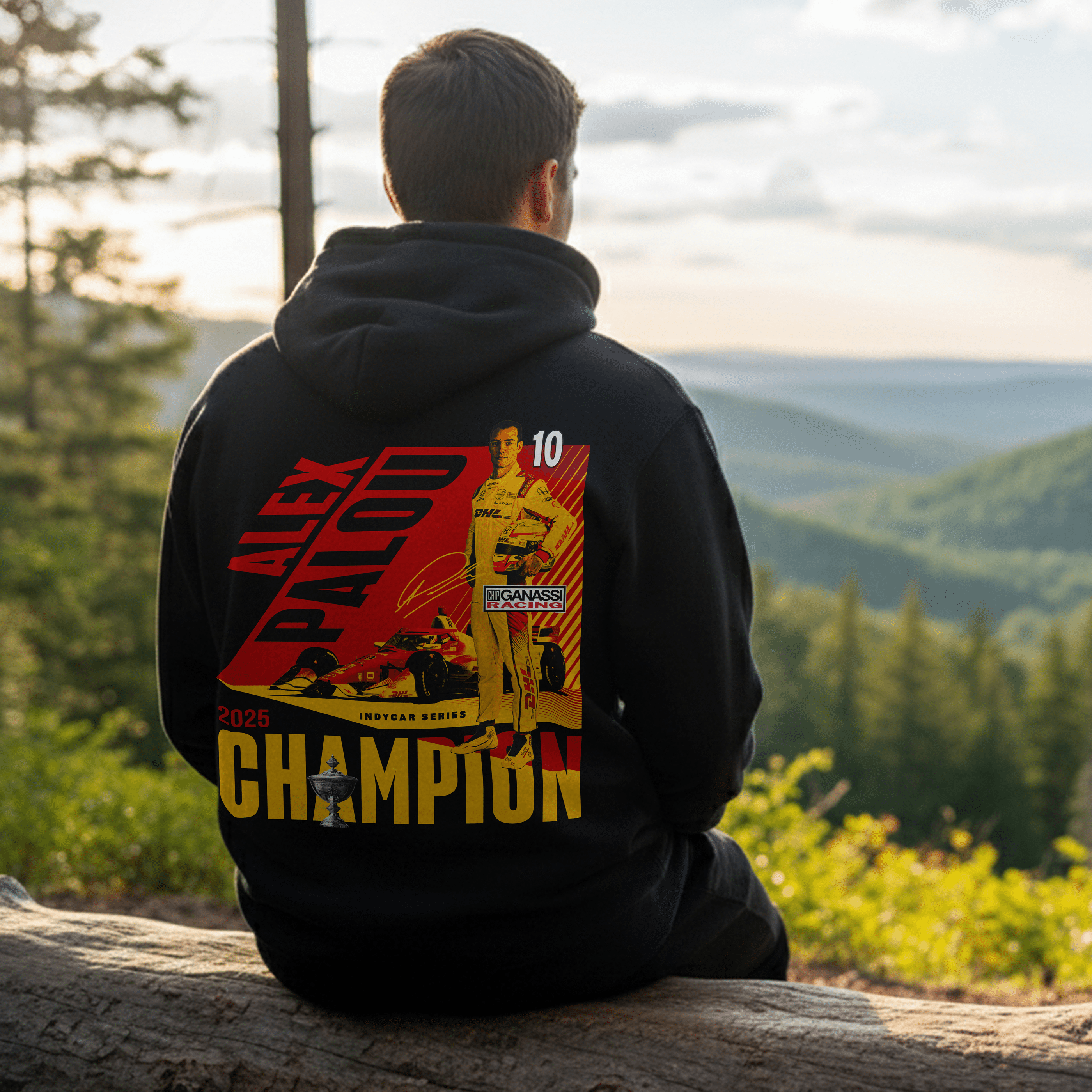 The Champion Hoodie - Official Alex Palou CGR Fanwear - Marwin Sports