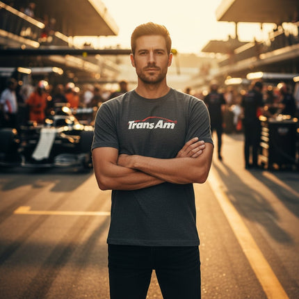 Trans Am T-Shirt With Nanocoating Technology - Grey - Marwin Sports