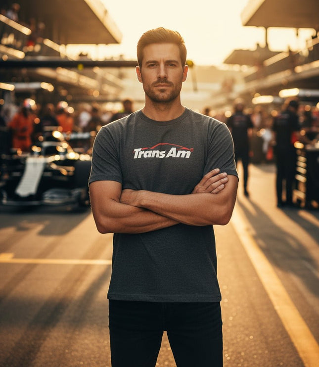 Trans Am T-Shirt With Nanocoating Technology - Grey - Marwin Sports