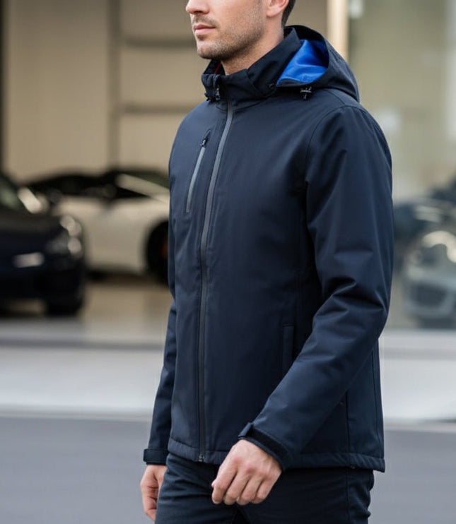 Ultimate Men's 3 - in - 1 Jacket - Black/Blue - Marwin Sports