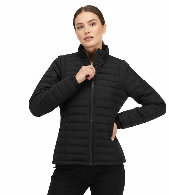 Ultimate Women's 3 - in - 1 Jacket - Black/Blue - Marwin Sports