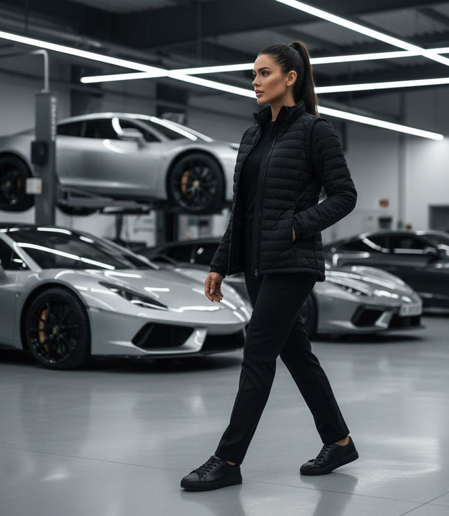 Ultimate Women's 3 - in - 1 Jacket - Black/Red - Marwin Sports