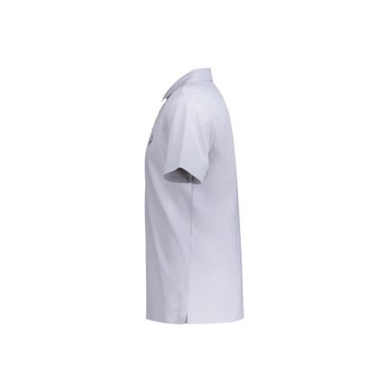 Marwin Sports Dodge Hellcat 3D Poly Button Men's Polo - White