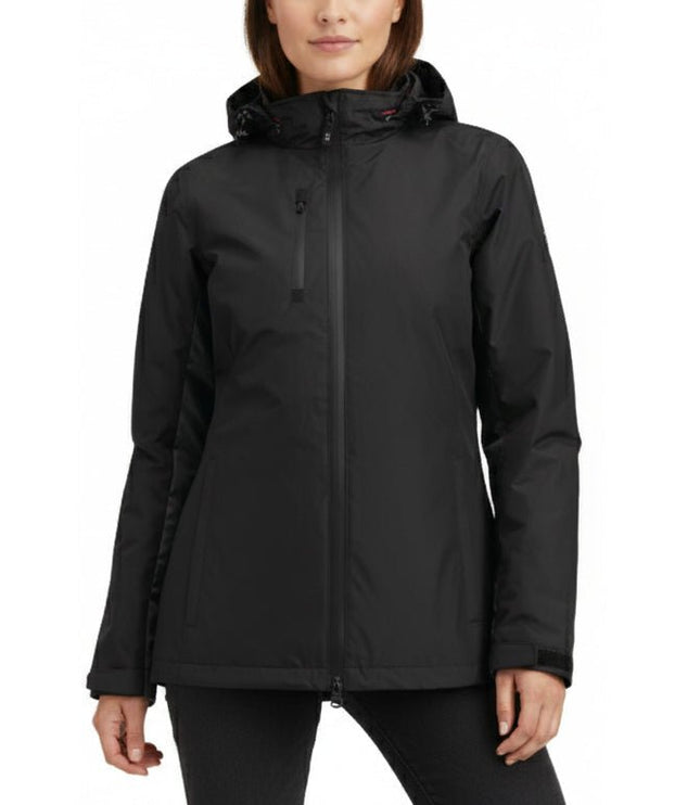 Whitney Women's 4 in 1 Jacket - Black/Grey - Marwin Sports