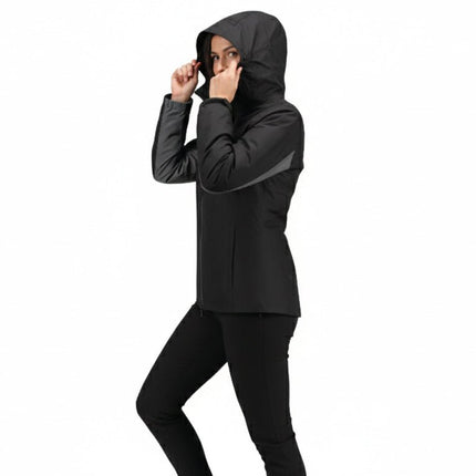 Whitney Women's 4 in 1 Jacket - Black/Grey - Marwin Sports