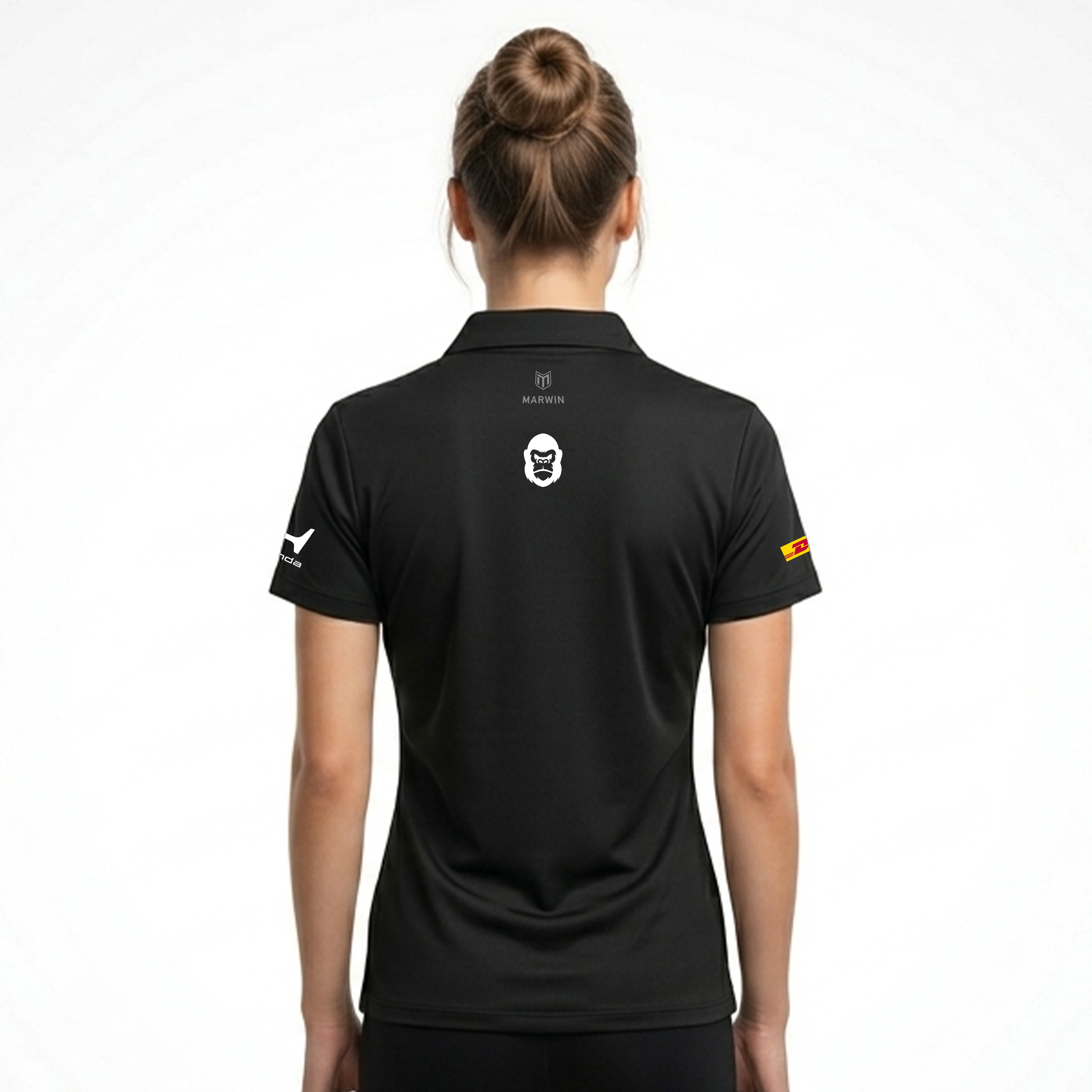 Women’s Barcelona Button Seamless Polo – Official Alex Palou CGR Fanwear - Marwin Sports