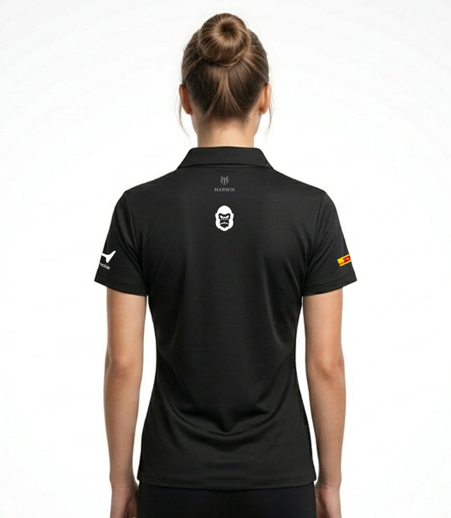 Women’s Barcelona Button Seamless Polo – Official Alex Palou CGR Fanwear - Marwin Sports