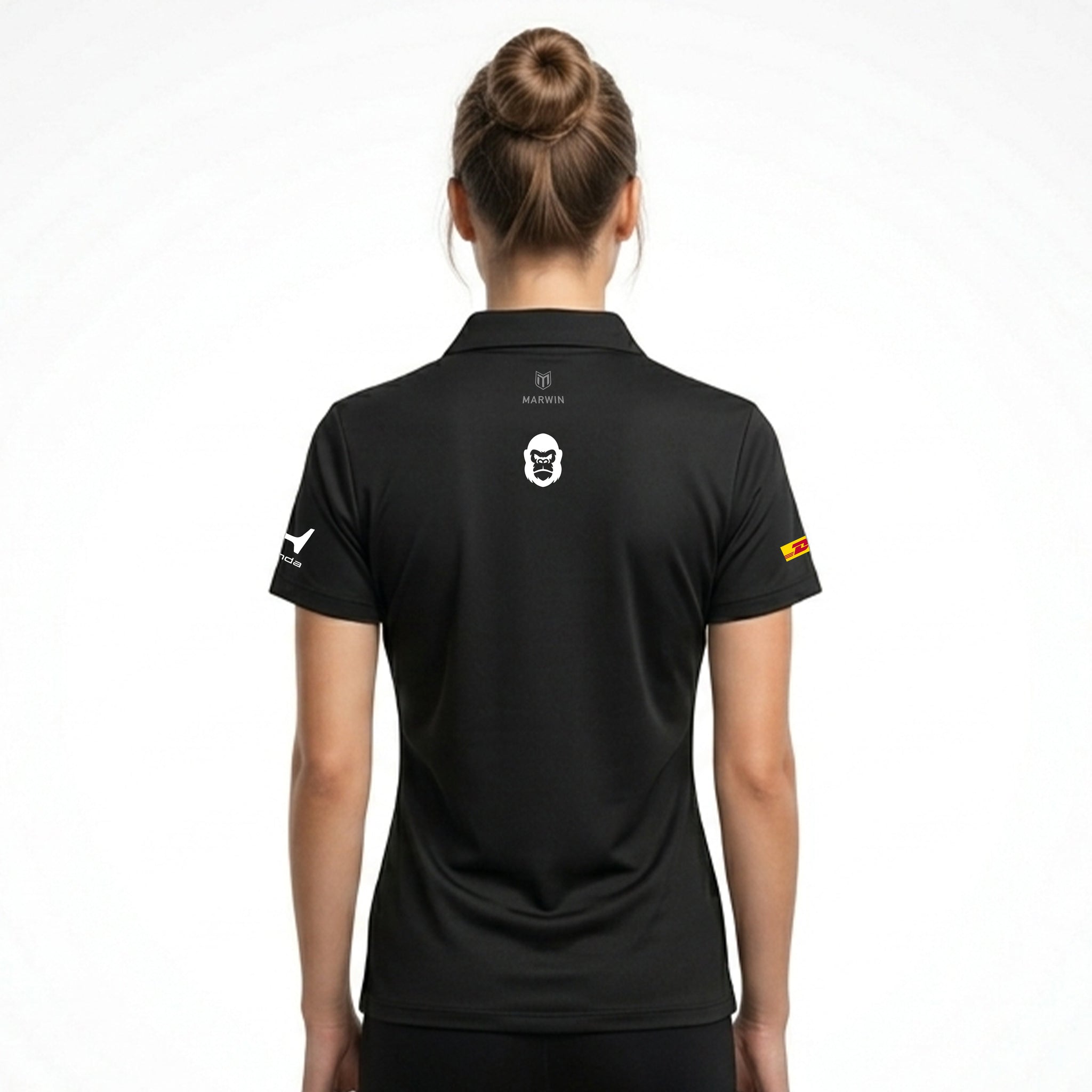 Women’s Barcelona Button Seamless Polo – Official Alex Palou CGR Fanwear - Marwin Sports