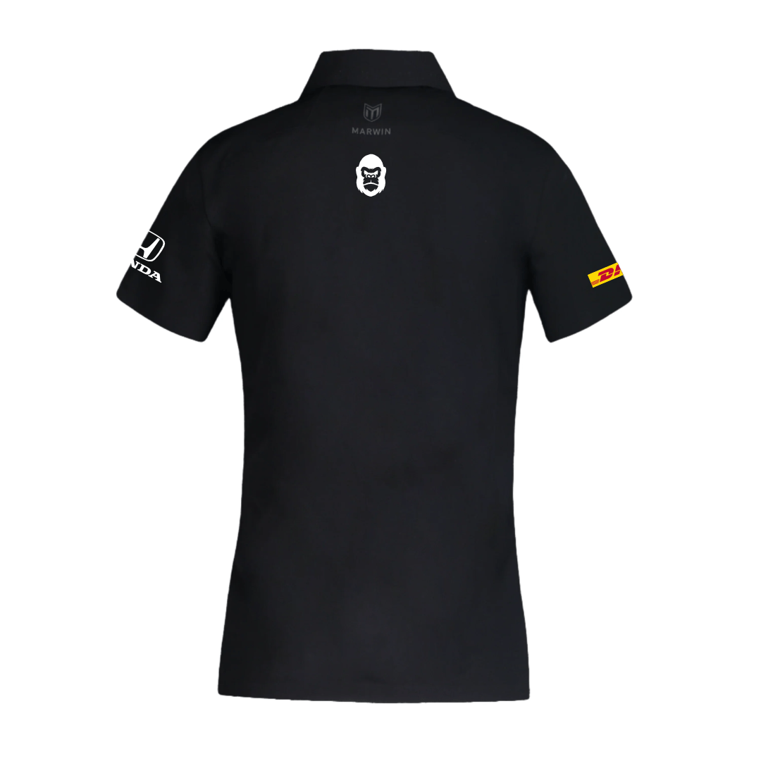 Women’s Barcelona Button Seamless Polo – Official Alex Palou CGR Fanwear - Marwin Sports