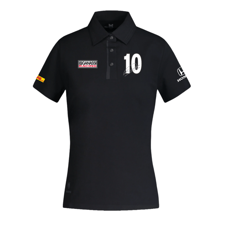 Women’s Barcelona Button Seamless Polo – Official Alex Palou CGR Fanwear - Marwin Sports
