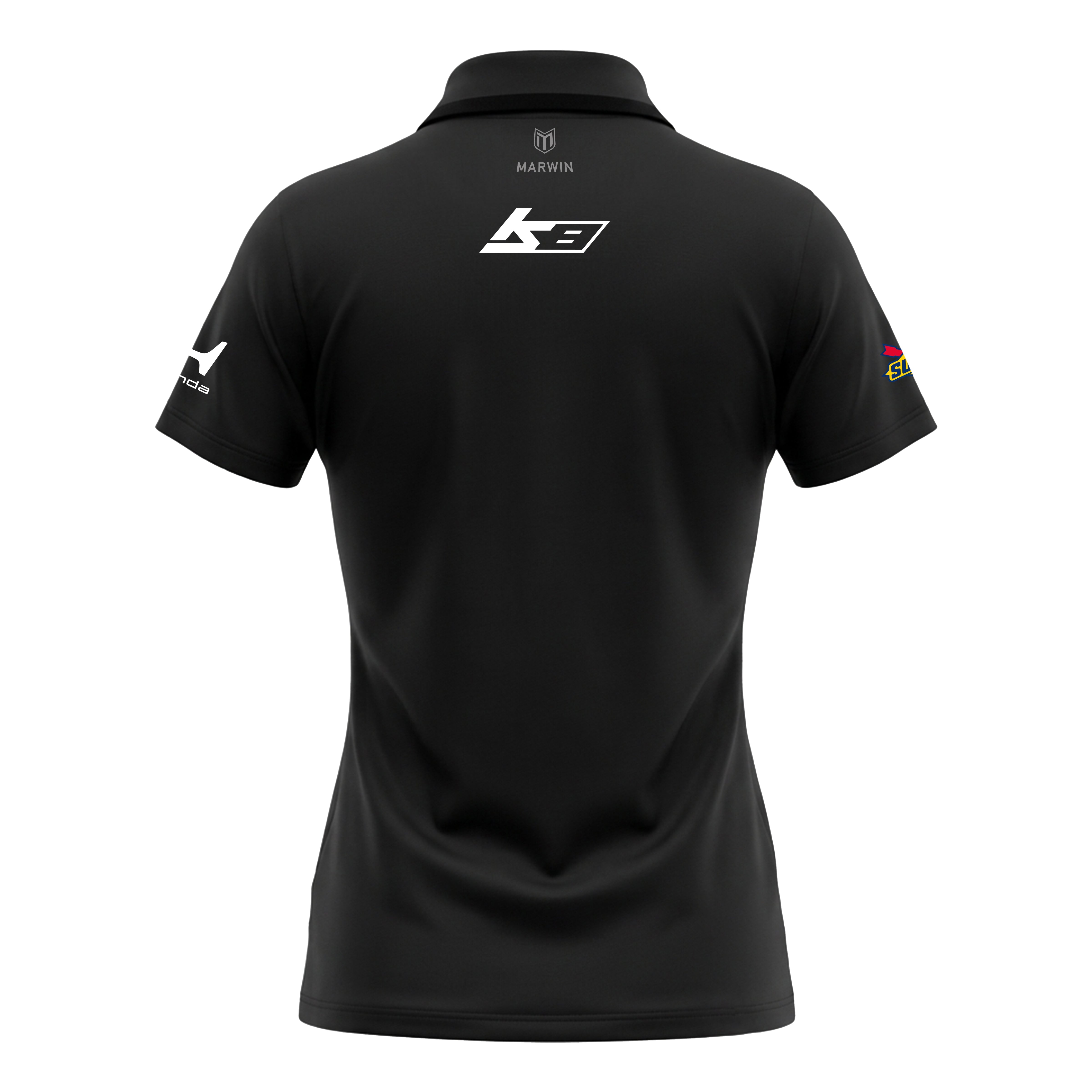 Women’s Barcelona Button Seamless Polo – Official Kyffin Simpson CGR Fanwear - Marwin Sports