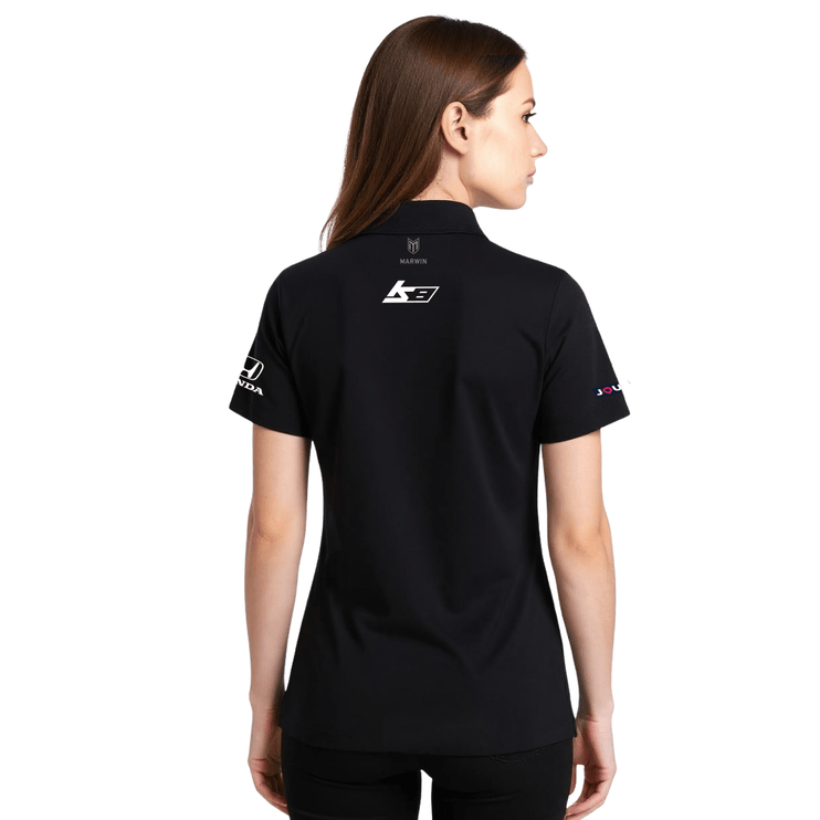 Women’s Barcelona Button Seamless Polo – Official Kyffin Simpson CGR Fanwear - Marwin Sports