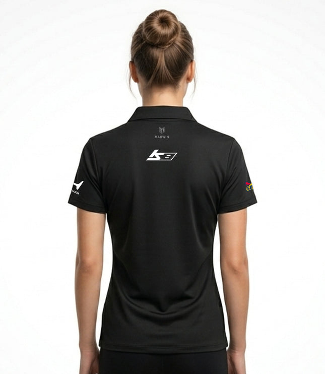 Women’s Barcelona Button Seamless Polo – Official Kyffin Simpson CGR Fanwear - Marwin Sports