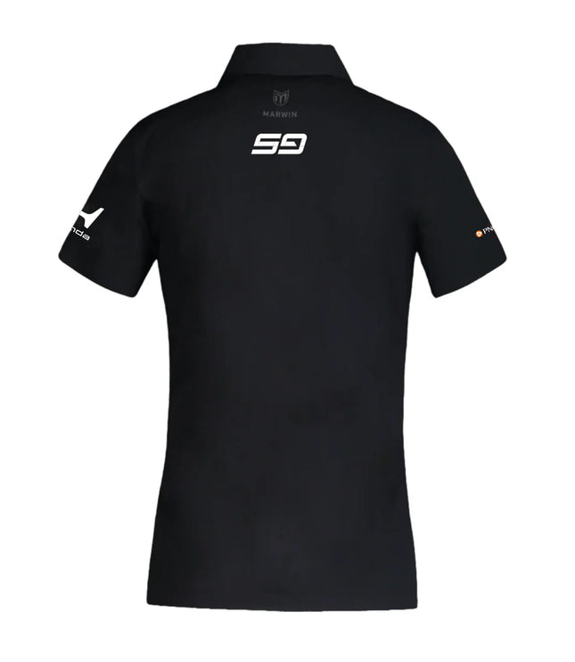 Women’s Barcelona Button Seamless Polo – Official Scott Dixon CGR Fanwear - Marwin Sports