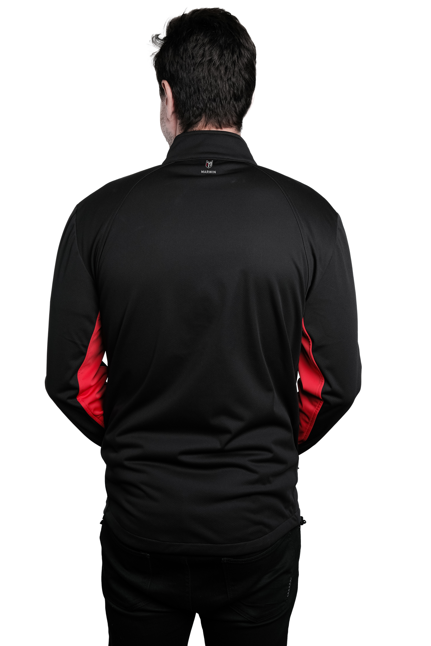 Archetype Black/Red Softshell Jacket